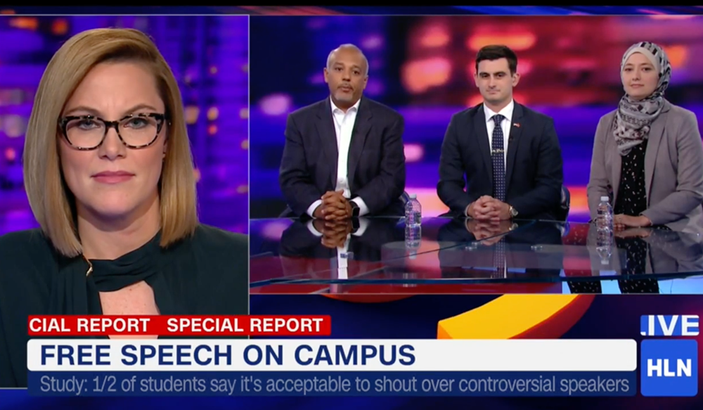 Mo Elleithee and two GU Politics students appeared on &quot;Unfiltered&quot; with S.E. Cupp