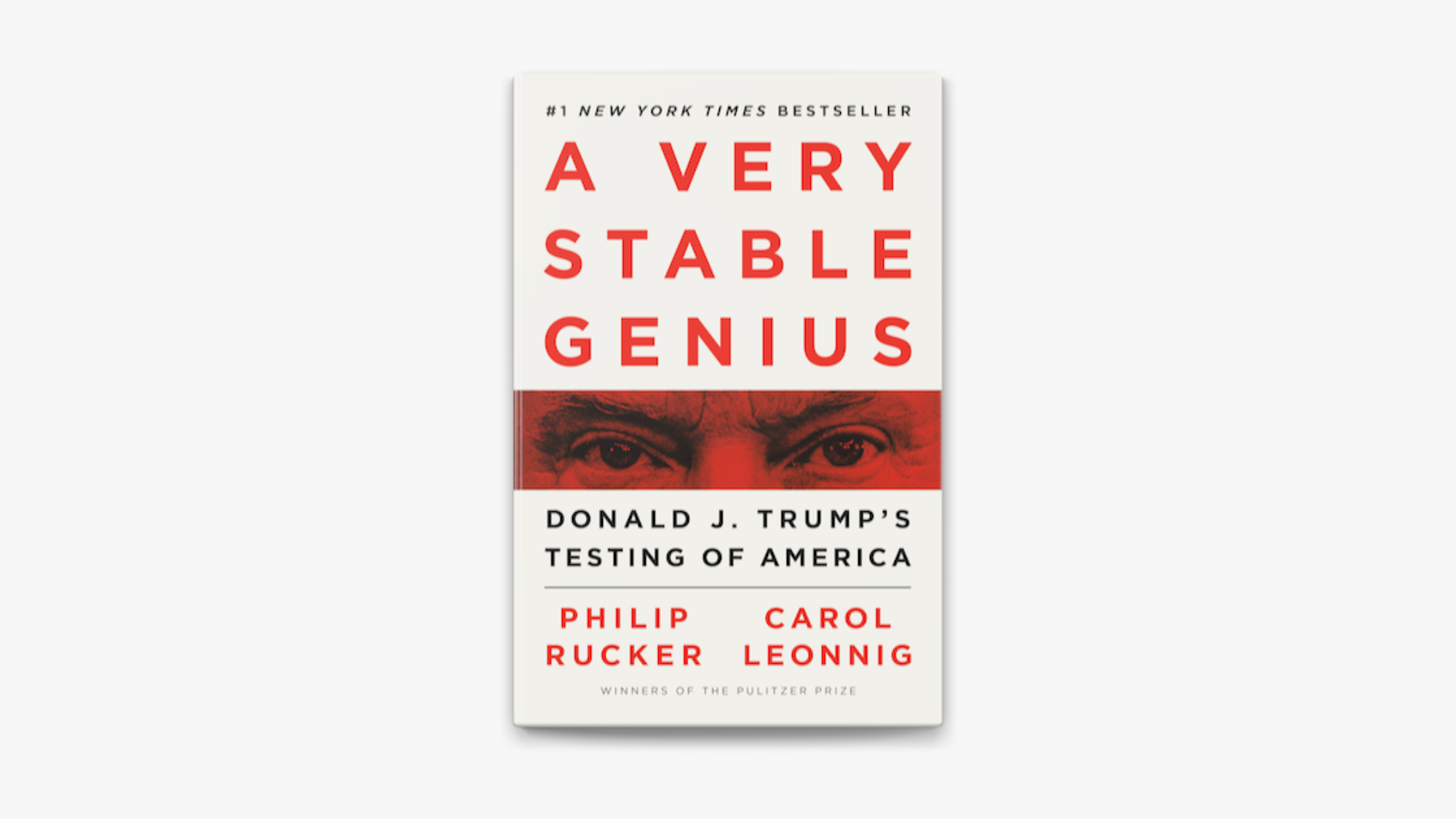 A Very Stable Genius - bookcover