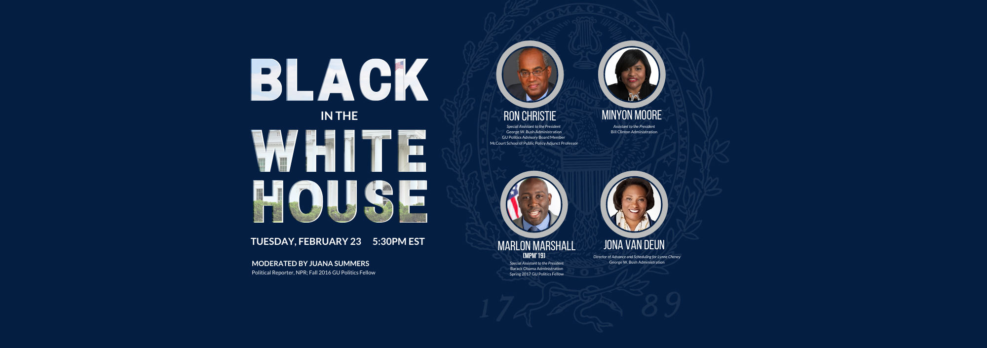 Black in the White House event on February 23, 2021