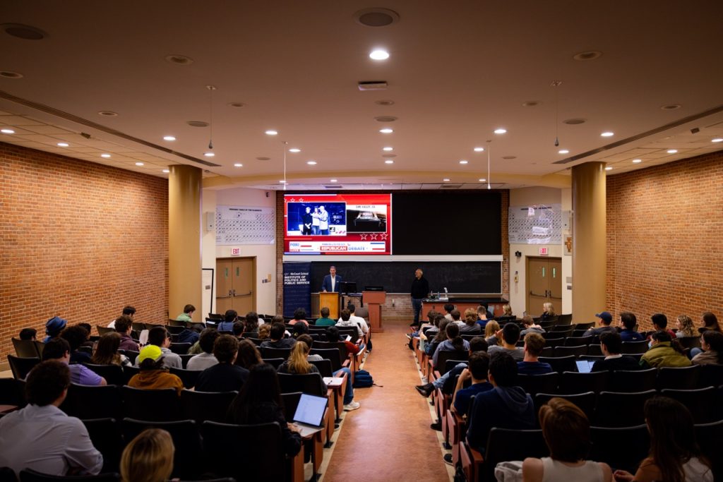Photo from GOP Presidential Candidate Watch Party.